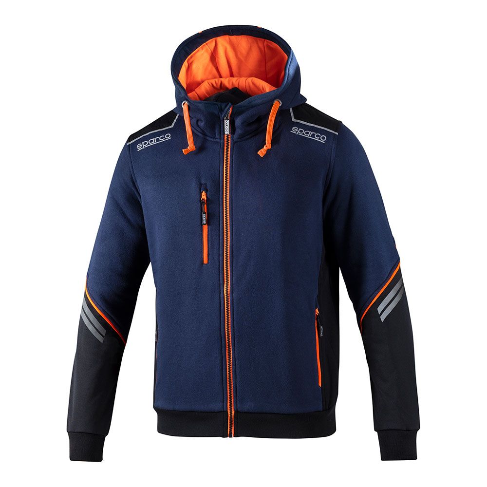SUDADERA TECH NDIS HOODED FULL ZIP TALLA M BM/AF 02414BMAF2M