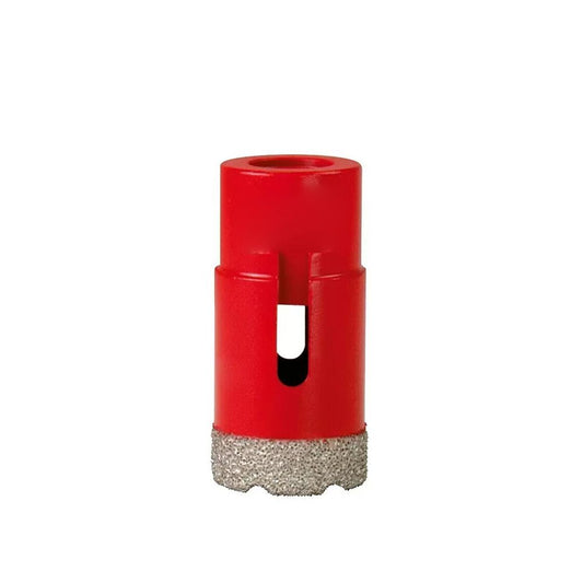 CORONA DIAMANTADA PARA AMOLADORA, CORTE SECO, Ø28 mm / M14