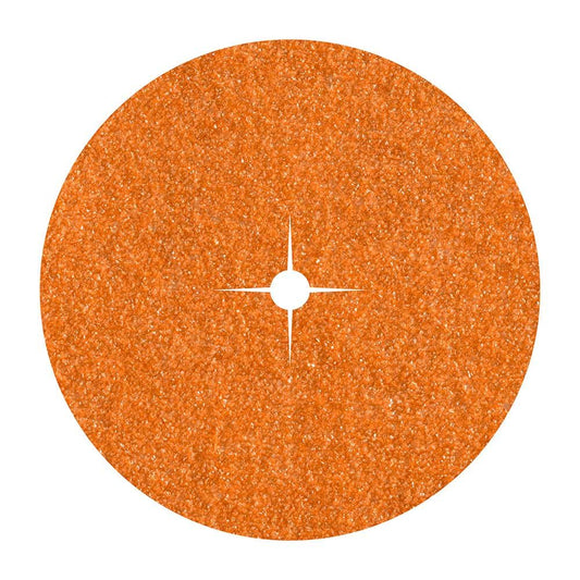 DISCOS DE PAPEL ABRASIVO DE CORINDÓN Ø125 mm, GRANO 120, PACK 10 uds