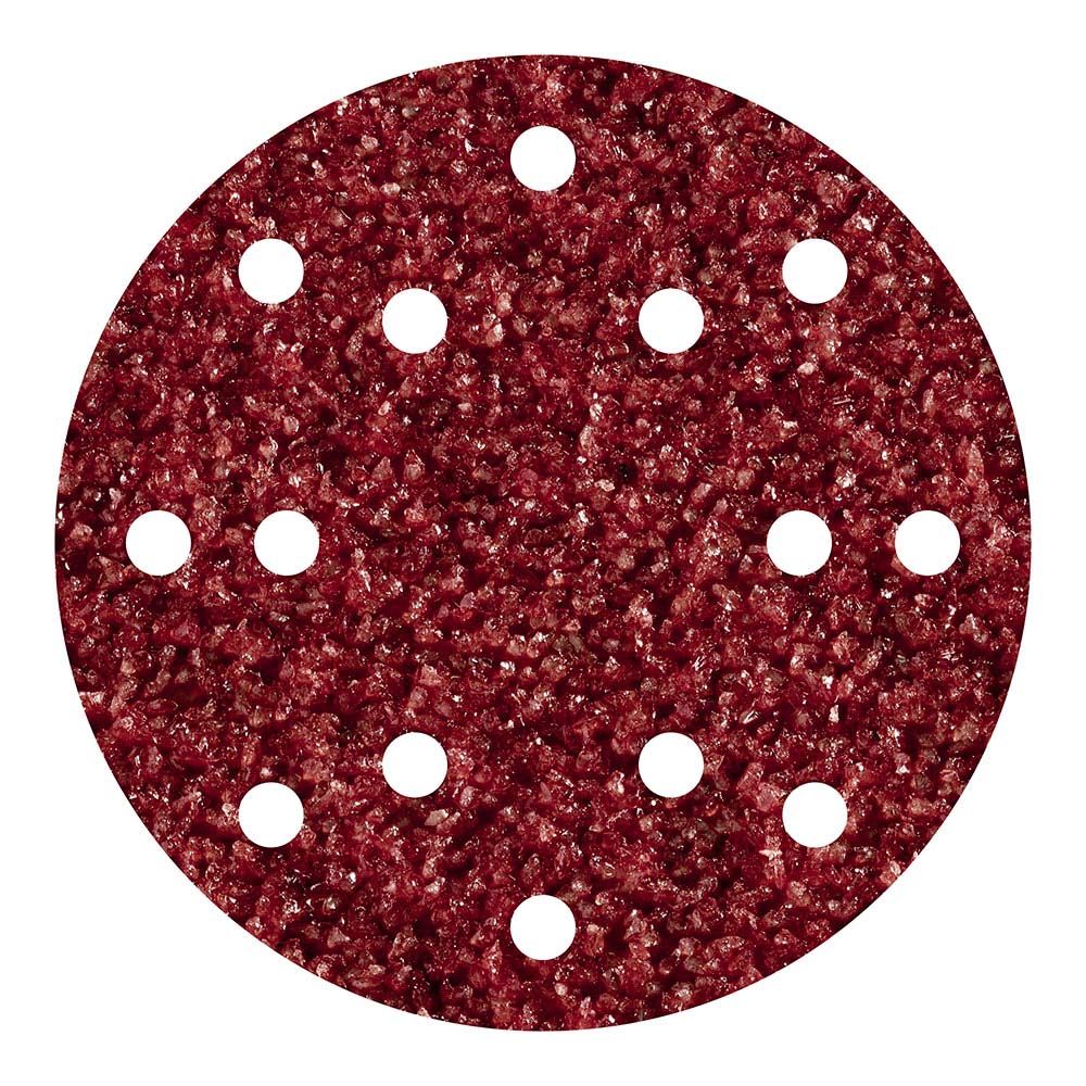 DISCOS ADHESIVOS DE LIJAR CORINDÓN, PARA EXC., Ø150 mm, GRANO 40, SET 5 uds