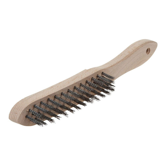 CEPILLO MANUAL DE ALAMBRE DE ACERO, MODELO DE MADERA, 35 x 280 x 39 mm