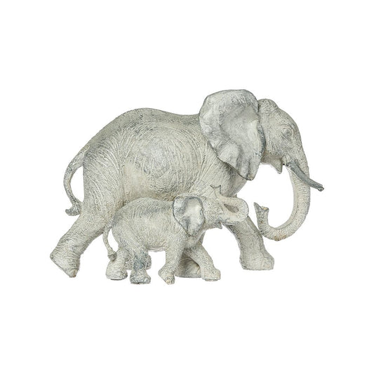 ELEFANTE DECORATIVO DE RESINA COLORES SURTIDOS 12 x 22,5 x 15,5 cm