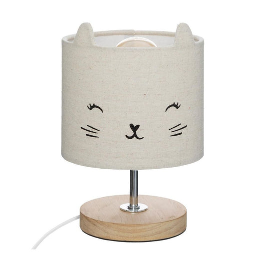 LÁMPARA DE MESA INFANTIL SOBREMESA 'CAT' E14 (BOMBILLA NO INCLUIDA)