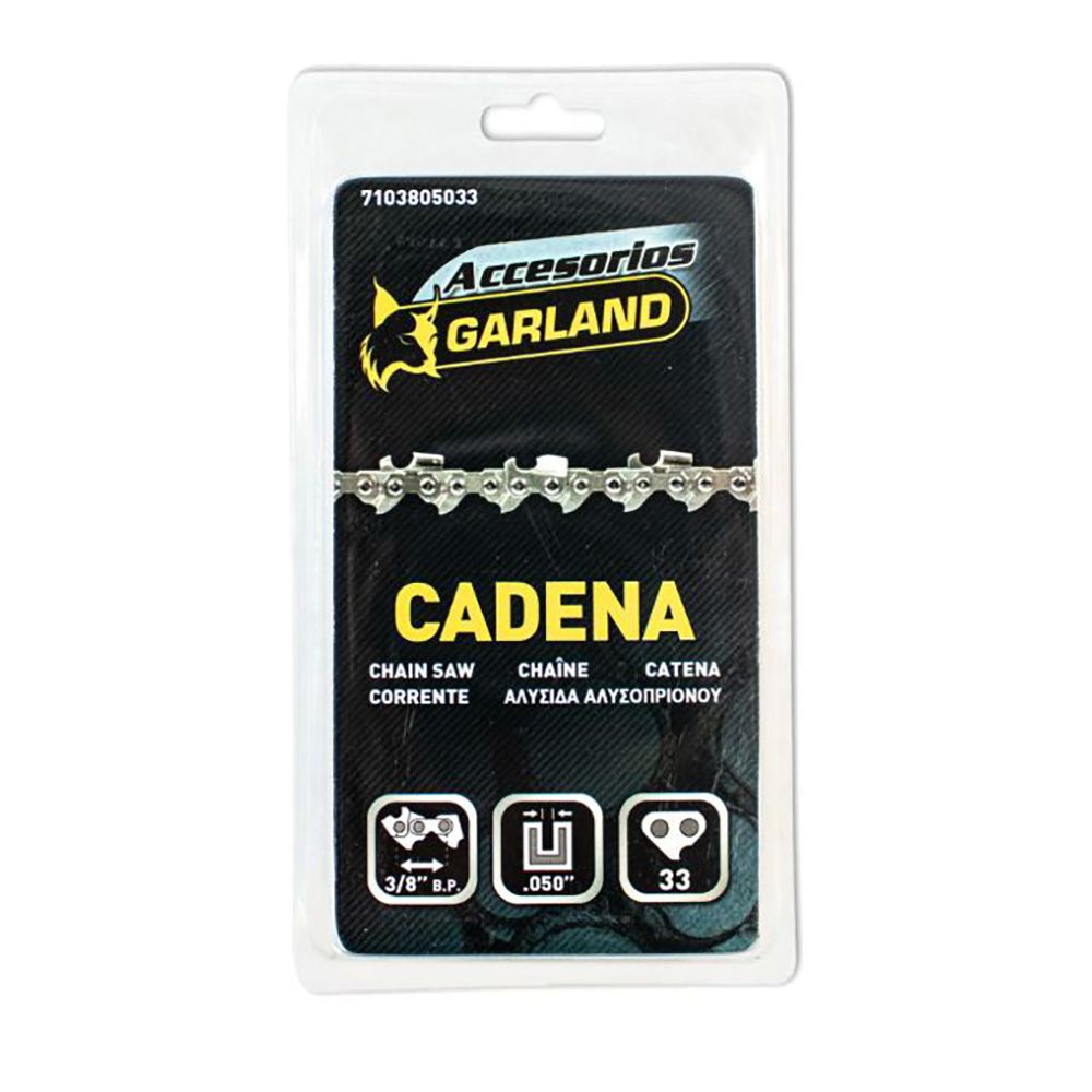 CADENA DE MOTOSIERRA DE 33 ESLABONES. ESPADA 8" / 20 cm