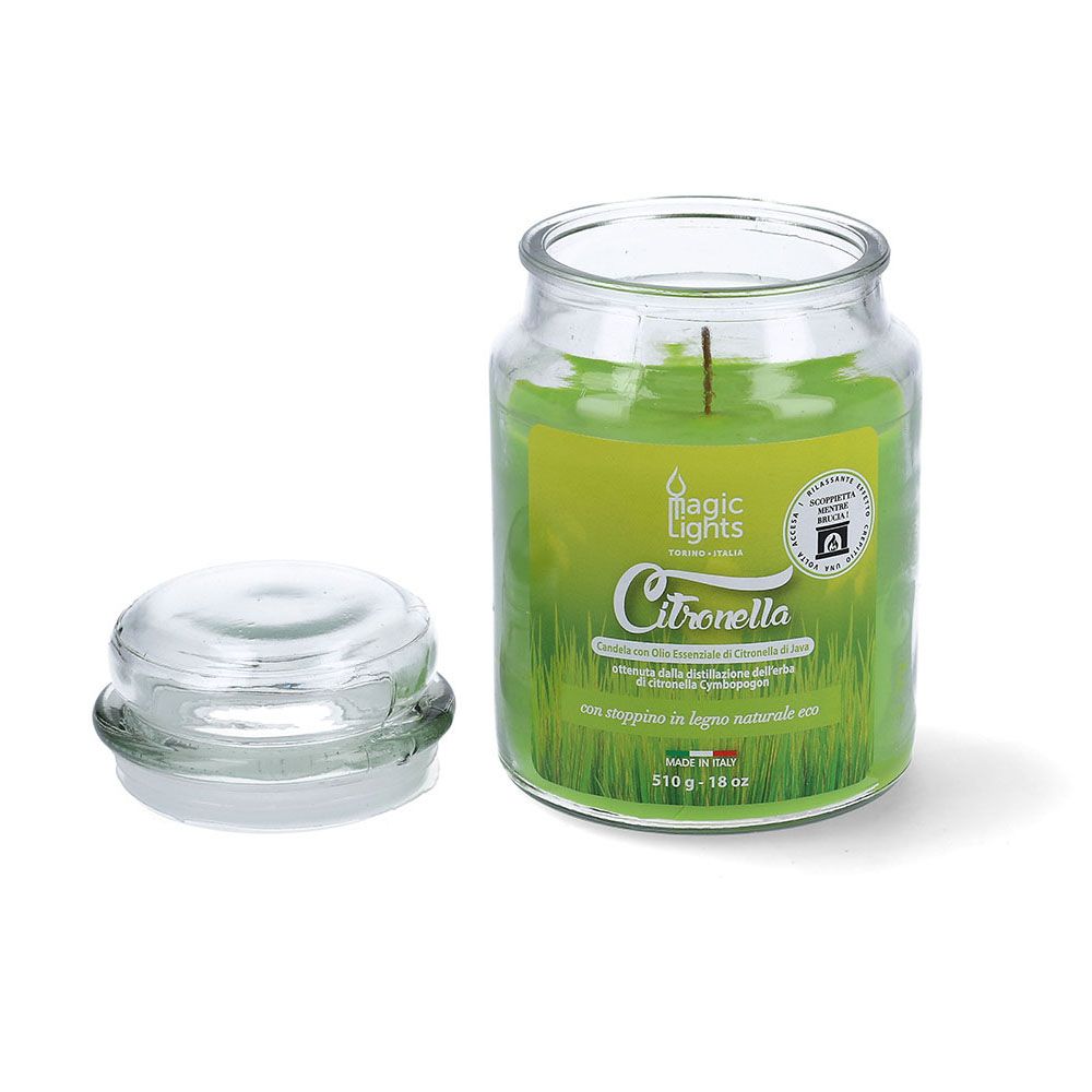 VELA CITRONELA EN TARRO 510 ml