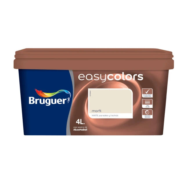 Bruguer Matte Plastic Paint 4L