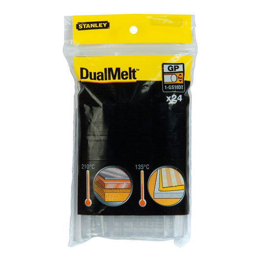 BARRA DE COLA TERMOFUSIBLE DUAL, Ø7 x 100 mm, 24 uds