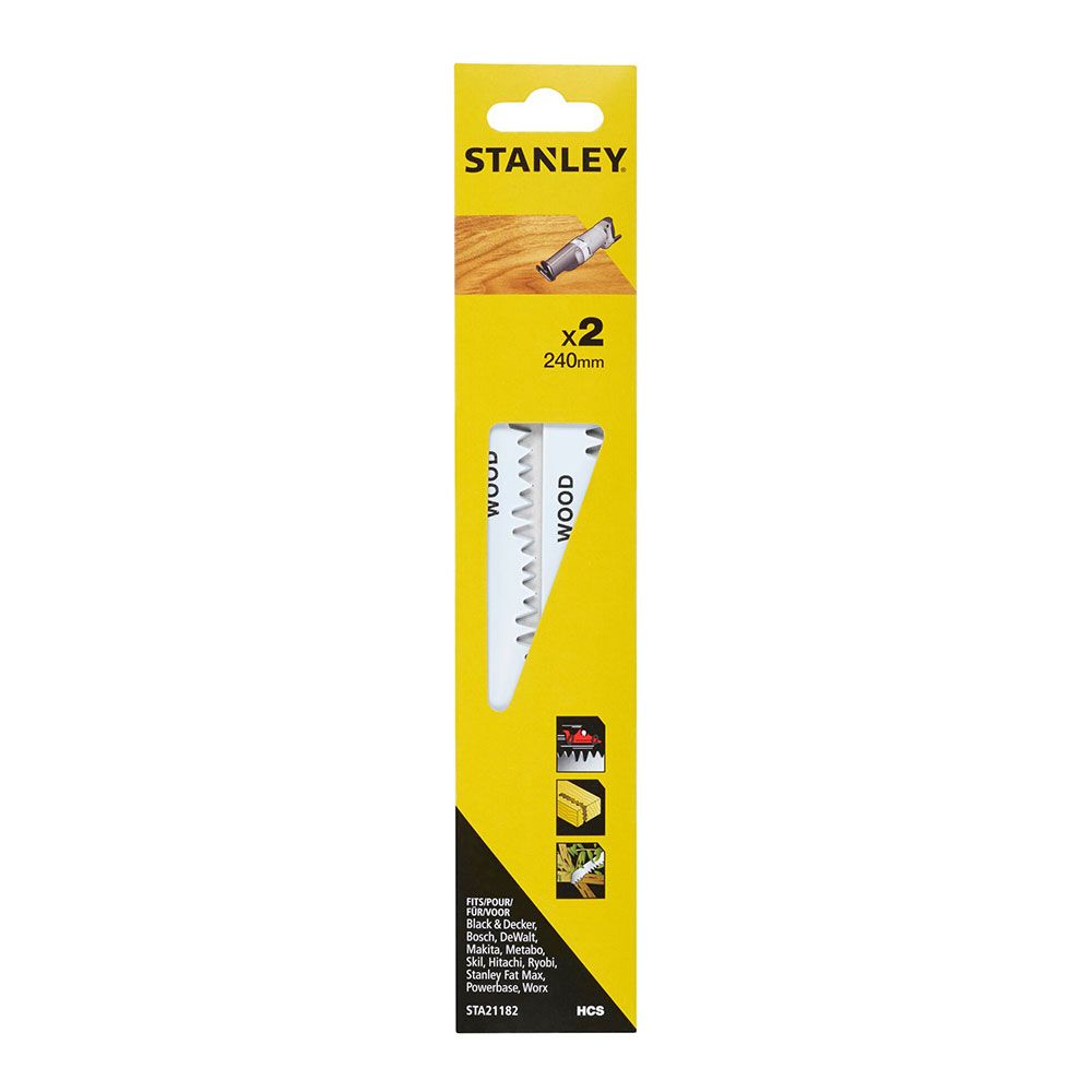 HOJAS SIERRA DE SABLE 024 cm CORTE BASTO, PACK 2 uds