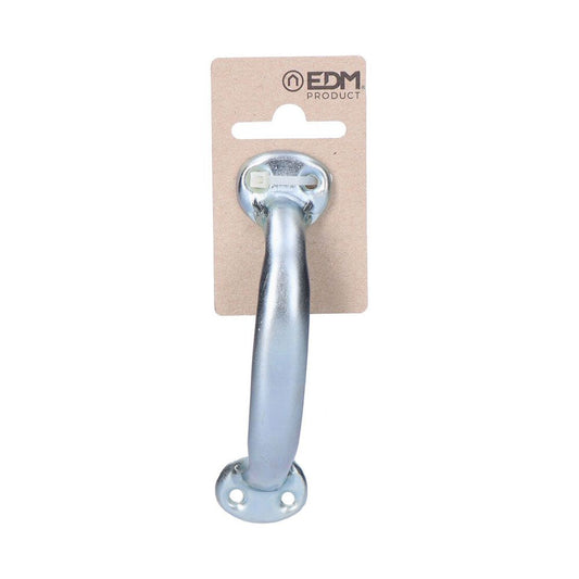 TIRADOR DE PUERTA DE CHAPA METÁLICA PLEGADA 115mm