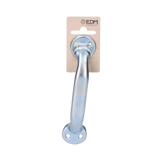 TIRADOR DE PUERTA DE CHAPA METÁLICA PLEGADA 155mm