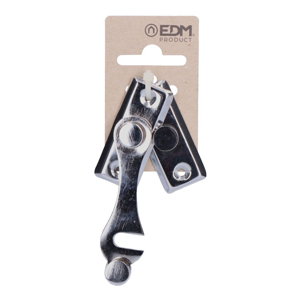 PESTILLO DERECHO HIERRO CROMO 6cm