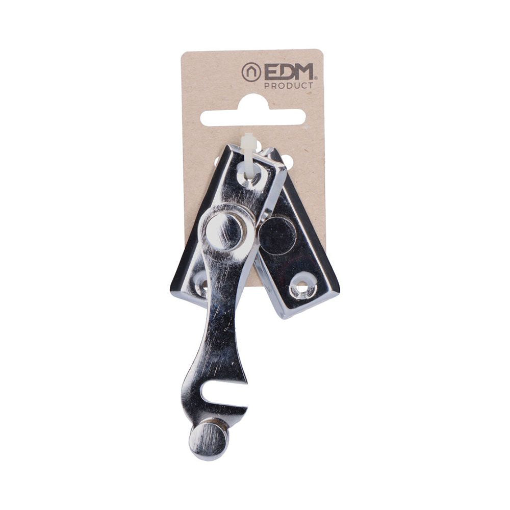 PESTILLO DERECHO HIERRO CROMO 8cm