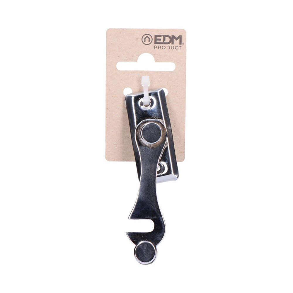 PESTILLO IZQUIERDO HIERRO CROMO 8cm