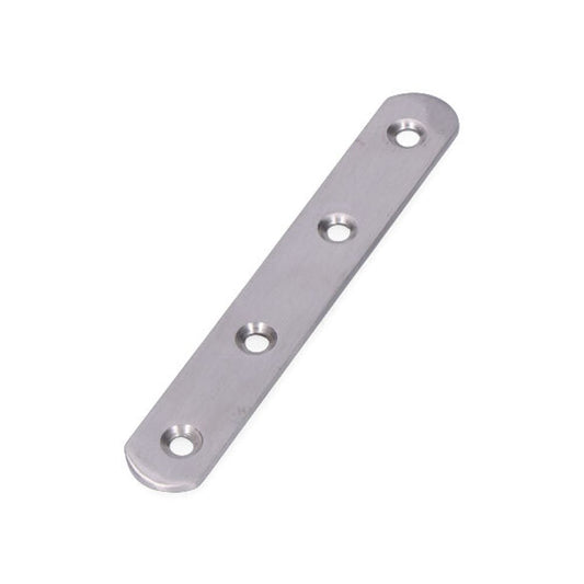 PLACA ACERO INOX 125x19x2mm
