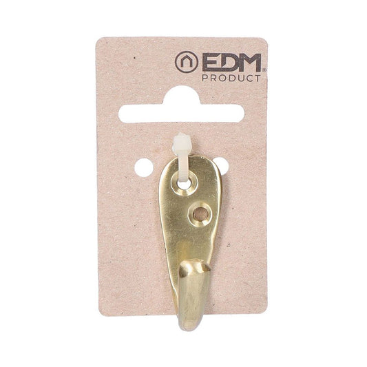 COLGADOR DE LATÓN PULIDO 4 x 4,5 cm