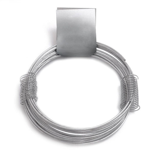 ALAMBRE ZINCADO N° 12, 210 gr, CALIBRE 1,80 mm x 11 m