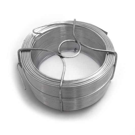 ALAMBRE ZINCADO N° 6, 350 gr, CALIBRE 1,10 mm x 50 m