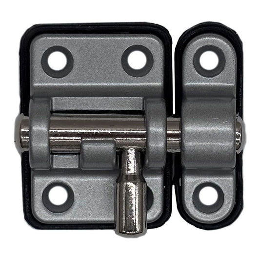 PASADOR REFORZADO BASE PLÁSTICA 20 mm  CROMO MATE