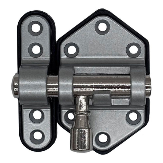 PASADOR REFORZADO BASE PLÁSTICA 30 mm CROMO MATE