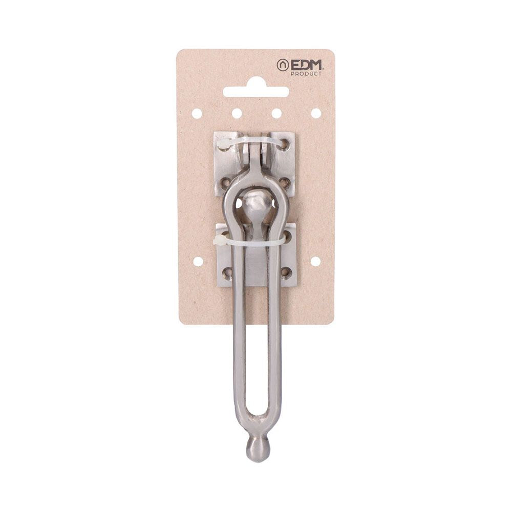 RETENEDOR PUERTA LATÓN NÍQUEL MATE