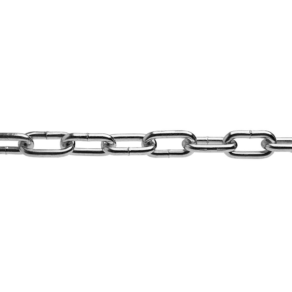 CADENA ESLABONES ZINCADA Ø 4 mm DIN 5685 BOBINA DE 84 m