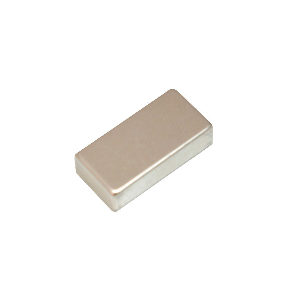 IMÁN NEODIMIO BLOQUE IM30 NÍQUEL 20 x 10 x 5 mm