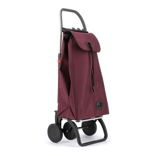 CARRO DE LA COMPRA I-MAX MF 4 RUEDAS PLEGABLE BURDEOS