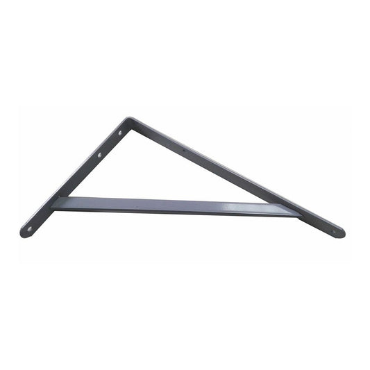 ESCUADRA DE ACERO GRIS PLATA  FORTEX 25 x 40 cm