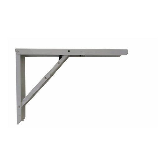 ESCUADRA DE ACERO PLEGABLE ABAT-TABLE  PLATA 30 x 40 cm