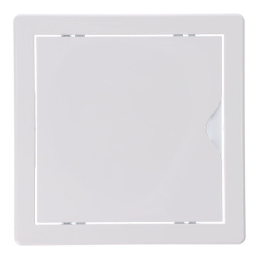 TAPA DE REGISTRO CUADRADA EMPOTRABLE ABS 15x15cm BLANCA