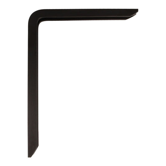 ESCUADRA DE ALUMINIO NEGRO (D) 21110  4PLUS 250 x 150 mm