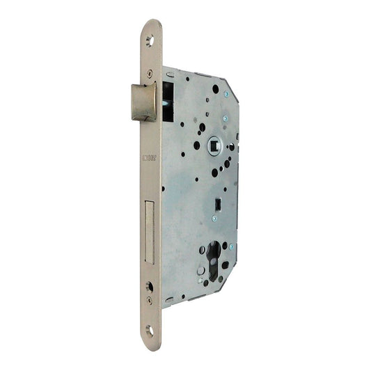 CERRADURA EMBUTIR C/R CRE06 60/85 mm NÍQUEL SATINADO