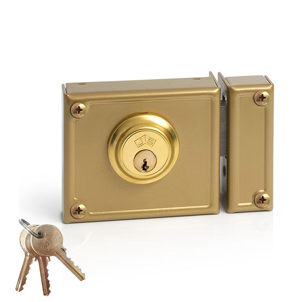 CERRADURA DE SOBREPONER SOLO LLAVE. DERECHA JIS 11-10D JIS