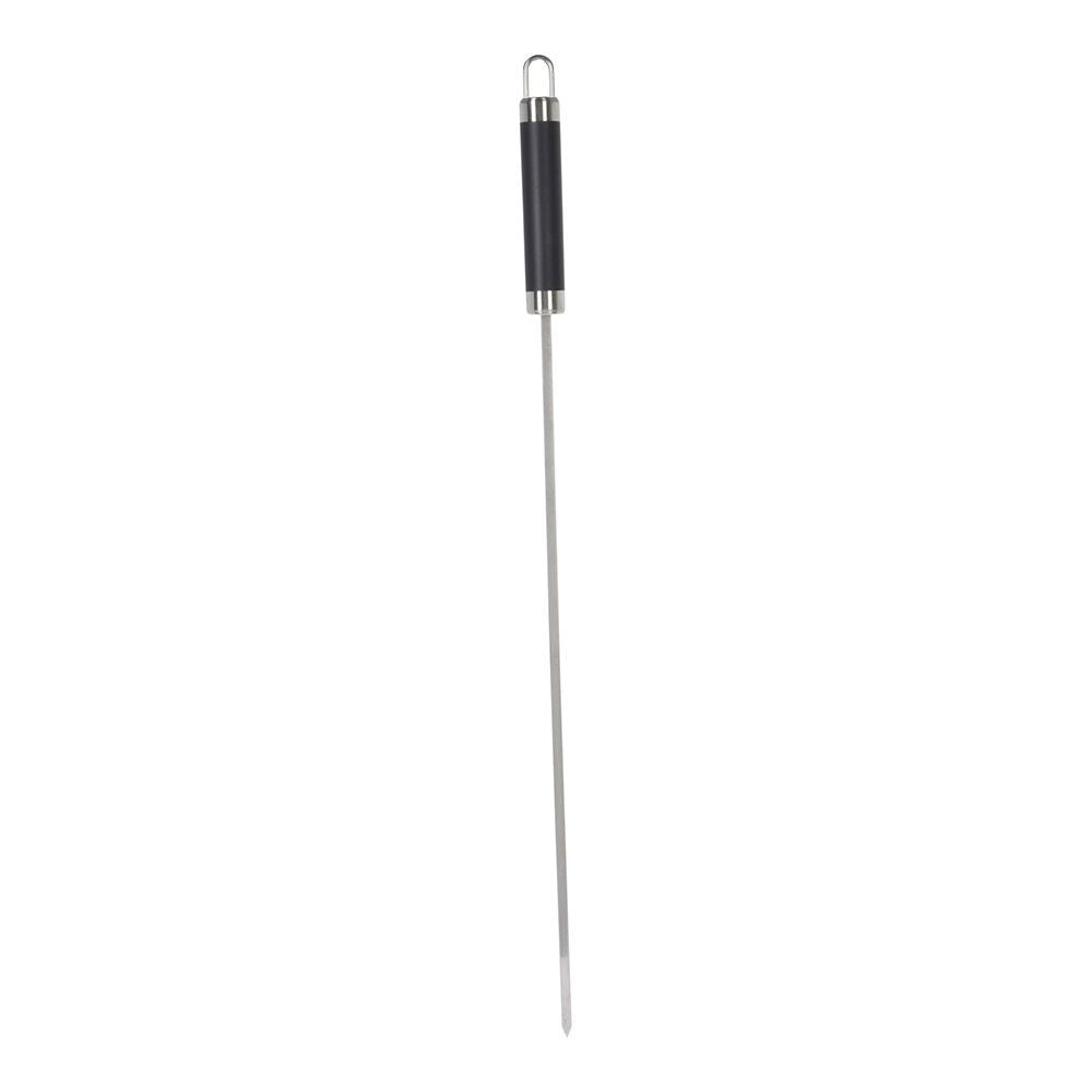 CONJUNTO DE 4 BROCHETAS DE ACERO INOXIDABLE 46,5 cm PARA BARBACOA