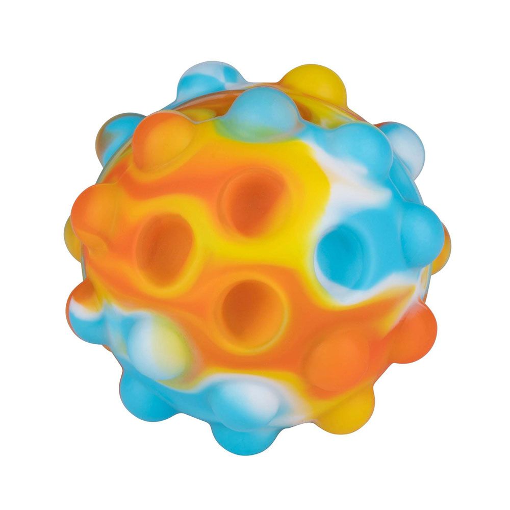 PELOTA ANTIESTRÉS BURBUJAS Ø7cm COLORES SURTIDOS EDDY TOYS
