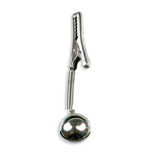 BOLSA DE 2 CASCABELES DE LATON NIQUELADO