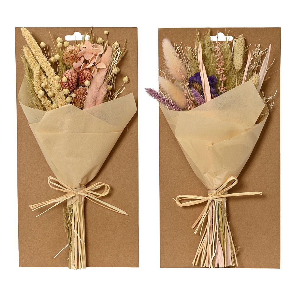 RAMO DE FLORES DISECADAS 29 cm, MODELOS VARIADOS