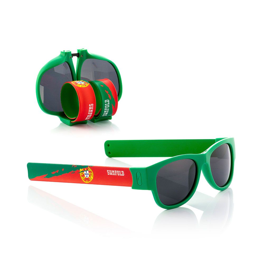 GAFAS DE SOL ENROLLABLES SUNFOLD EUROCOPA PORTUGAL INNOVAGOODS.