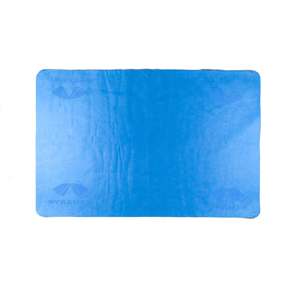 TOALLA REUTILIZABLE REFRESCANTE ENVOLVENTE, AZUL, 66 x 43 cm