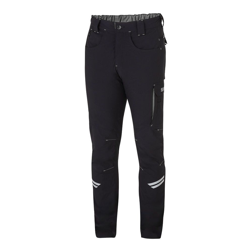 PANTALÓN LIGERO TÉCNICO NEGRO/GRIS KANSAS T1 - S