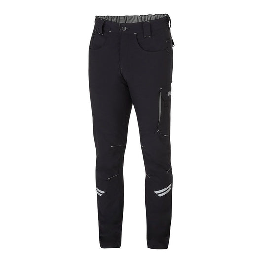 PANTALÓN LIGERO TÉCNICO NEGRO/GRIS KANSAS T1 - S