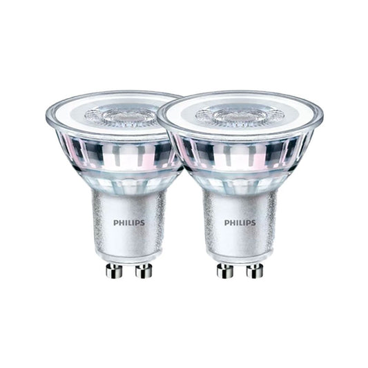 BOMBILLA GU10 LED 4,6 W 390 lm 4000 K LUZ DÍA, 2 uds