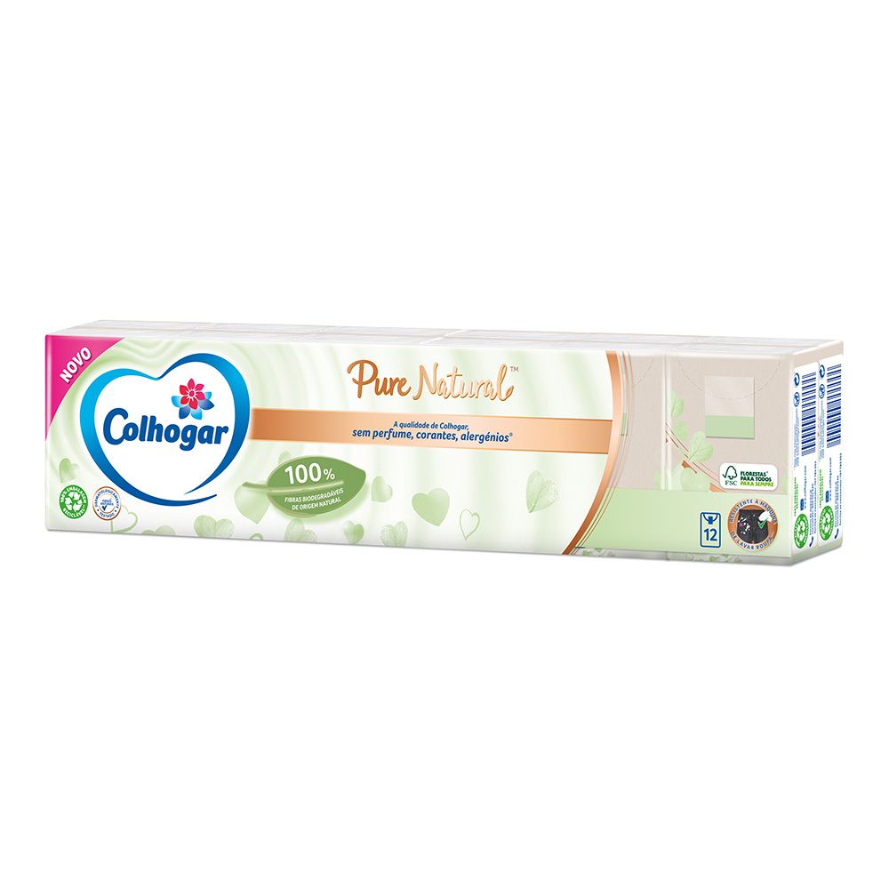 PACK PAÑUELOS 100% NATURAL PACK 12 uds