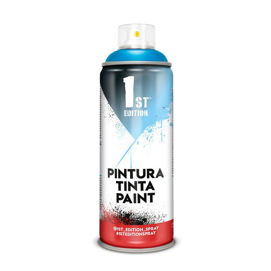 PINTURA ALQUÍDICA SPRAY 520 cc REF 654 AZUL MEDITERRÁNEO MATE 300 ml