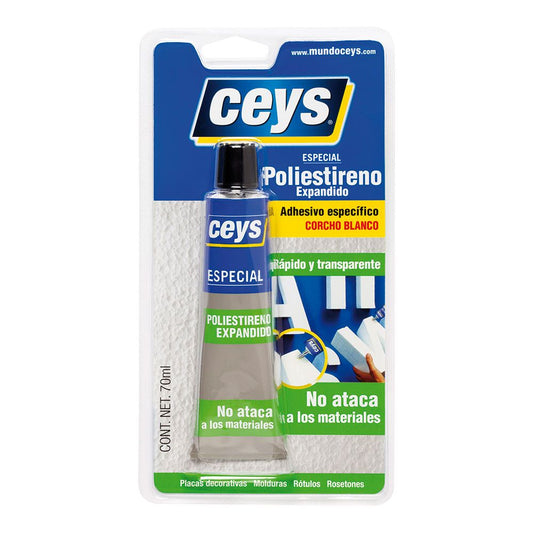 ADHESIVO ESPECIAL POLIESTIRENO EXPANDIDO 70 ml