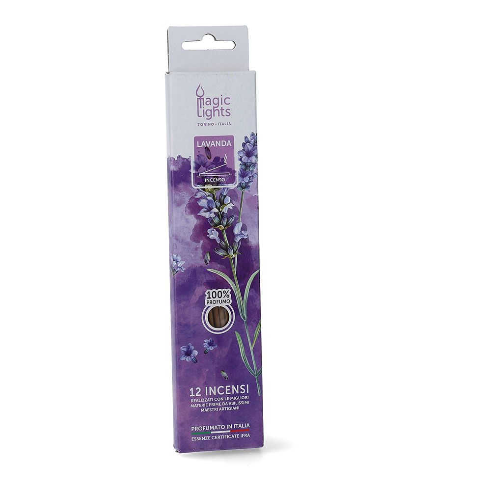 BARRITAS DE INCIENSO 12 UNIDADES. LAVANDA