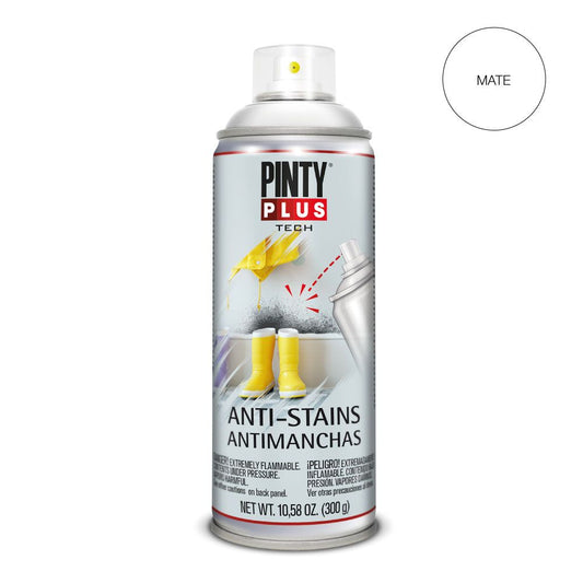 PINTURA EN SPRAY TECH 520 cc ANTIMANCHAS X101 BLANCO