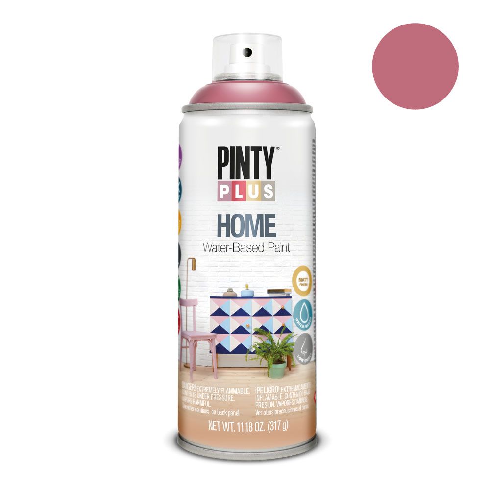 PINTURA ACRÍLICA SPRAY HOME WATER-BASED 520 cc OLD WINE HM119