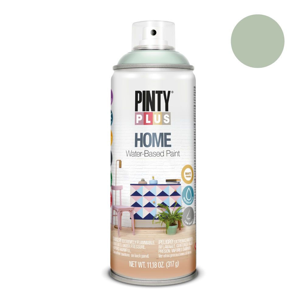 PINTURA ACRÍLICA SPRAY HOME WATER-BASED 520 cc VINTAGE GREEN HM415