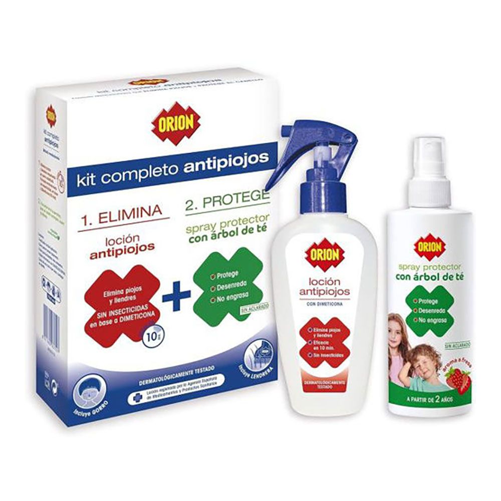 LOCIÓN ANTI PIOJOS 100 ml + SPRAY 200 ml